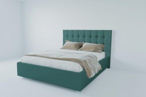 Кровать Венеция без основания 1200 (велюр бирюзовый) в Перми - perm.ok-mebel.com | фото