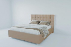 Кровать Венеция без основания 2000 (велюр светло-серый) в Перми - perm.ok-mebel.com | фото