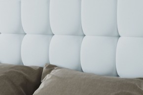 Кровать Венеция с ПМ 800 (экокожа белая) в Перми - perm.ok-mebel.com | фото 3
