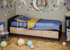 Кровать Юниор-5 ЛДСП в Перми - perm.ok-mebel.com | фото