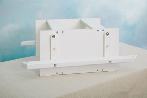 Кроватка-трансформер Classic 6в1 + комплект матрасов (белая матовая) в Перми - perm.ok-mebel.com | фото 10
