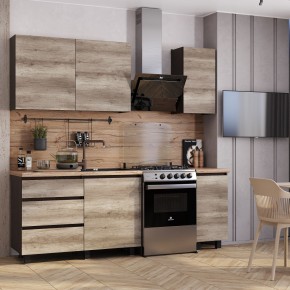 Кухня Энигма 1.6 м (венге/дуб каньон) в Перми - perm.ok-mebel.com | фото