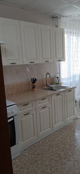 Кухня модульная Луксор серый-кремовый в Перми - perm.ok-mebel.com | фото 5