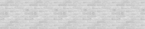 Кухонный фартук 610х3000х1,5 (композит) КМ Кирпич серый в Перми - perm.ok-mebel.com | фото