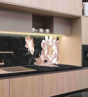 Кухонный фартук со столешницей (А-05) в едином стиле (3050 мм) в Перми - perm.ok-mebel.com | фото 1