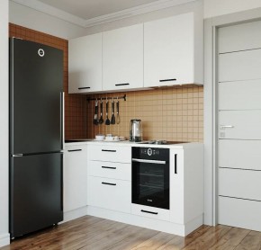 Кухонный гарнитур Белый Глянец 1000*1800 (Стол. 38мм) в Перми - perm.ok-mebel.com | фото