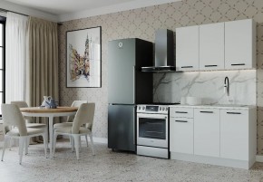 Кухонный гарнитур Белый Глянец 1200 (Стол. 38мм) в Перми - perm.ok-mebel.com | фото