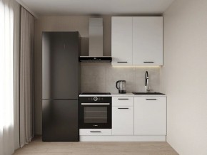 Кухонный гарнитур Белый Глянец 1600 h950 (Стол. 26мм) в Перми - perm.ok-mebel.com | фото