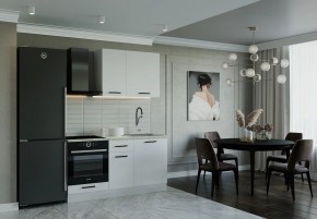 Кухонный гарнитур Белый Глянец 1600 (Стол. 26мм) в Перми - perm.ok-mebel.com | фото