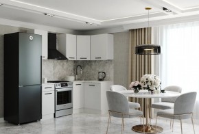 Кухонный гарнитур Белый Глянец 2000*1200 (Стол. 38мм) в Перми - perm.ok-mebel.com | фото