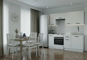Кухонный гарнитур Белый Глянец 2000 (Стол. 26мм) в Перми - perm.ok-mebel.com | фото 1