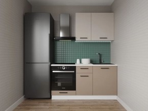 Кухонный гарнитур Каппучино 1600 (Стол. 38мм) в Перми - perm.ok-mebel.com | фото