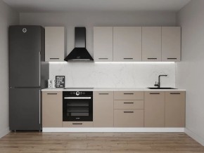 Кухонный гарнитур Каппучино 2800 (Стол. 38мм) в Перми - perm.ok-mebel.com | фото