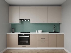 Кухонный гарнитур Каппучино 3000 h950 (Стол. 38мм) в Перми - perm.ok-mebel.com | фото