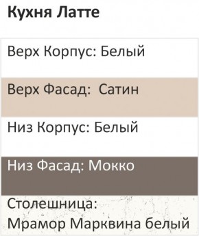 Кухонный гарнитур Латте 1000 (Стол. 26мм) в Перми - perm.ok-mebel.com | фото 3