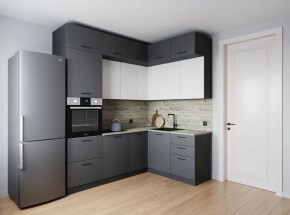 Кухонный гарнитур Меренга 2200*1700 (Стол. 38мм) в Перми - perm.ok-mebel.com | фото
