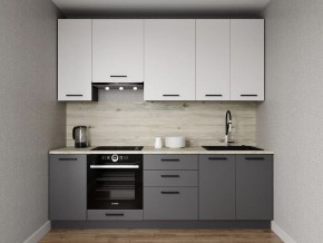 Кухонный гарнитур Меренга 2400 h950 (Стол. 26мм) в Перми - perm.ok-mebel.com | фото