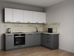 Кухонный гарнитур Меренга 2600*1600 (Стол. 38мм) в Перми - perm.ok-mebel.com | фото