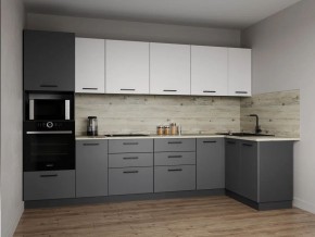 Кухонный гарнитур Меренга 3200*1400 (Стол. 38 мм) в Перми - perm.ok-mebel.com | фото