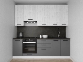 Кухонный гарнитур Санторини 2400 h950 (Стол. 26мм) в Перми - perm.ok-mebel.com | фото