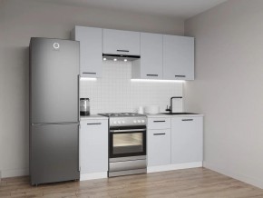 Кухонный гарнитур Смоки 2000 (Стол. 26мм) в Перми - perm.ok-mebel.com | фото