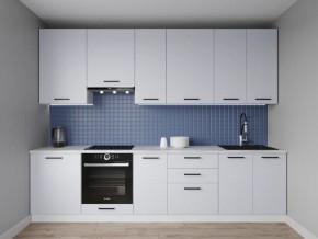 Кухонный гарнитур Смоки 2400 h950 (Стол. 38 мм) в Перми - perm.ok-mebel.com | фото