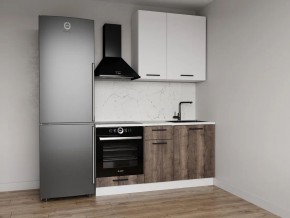 Кухонный гарнитур Старое Дерево 1600 h950 (Стол. 38мм) в Перми - perm.ok-mebel.com | фото