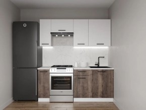 Кухонный гарнитур Старое Дерево 1800 (Стол. 38мм) в Перми - perm.ok-mebel.com | фото