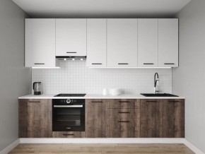 Кухонный гарнитур Старое Дерево 3000 h950 (Стол. 38мм) в Перми - perm.ok-mebel.com | фото
