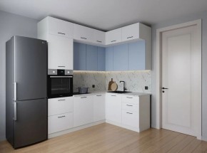 Кухонный гарнитур угловой Капри 2200*1700 (Стол. 26мм) в Перми - perm.ok-mebel.com | фото