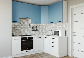 Кухонный гарнитур угловой Капри 2200х1600 h950 (Стол. 38мм) в Перми - perm.ok-mebel.com | фото