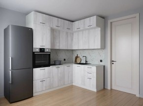 Кухонный гарнитур угловой Пайн 2200*1700 (Стол. 26мм) в Перми - perm.ok-mebel.com | фото