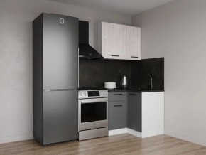 Кухонный гарнитур угловой Санторини 1000*1000 (Стол. 26мм) в Перми - perm.ok-mebel.com | фото