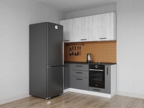Кухонный гарнитур угловой Санторини 1000*1800 (Стол. 26мм) в Перми - perm.ok-mebel.com | фото