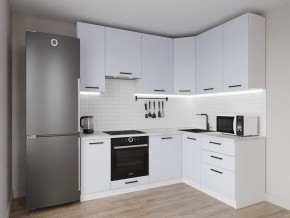 Кухонный гарнитур угловой Смоки 2200*1600 h950 (Стол. 38мм) в Перми - perm.ok-mebel.com | фото
