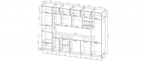 Кухонный гарнитур Умбра 3400 (Стол. 26мм) в Перми - perm.ok-mebel.com | фото 2