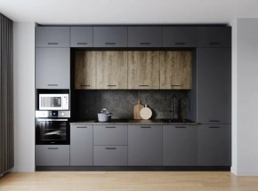 Кухонный гарнитур Умбра 3400 (Стол. 38мм) в Перми - perm.ok-mebel.com | фото