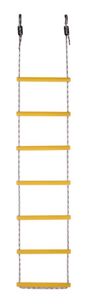 Лестница веревочная 7 перекладин цв.желтый D=30 в Перми - perm.ok-mebel.com | фото
