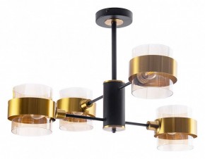 Люстра на штанге Arte Lamp Carlo A8205SP-4BK в Перми - perm.ok-mebel.com | фото