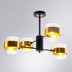 Люстра на штанге Arte Lamp Carlo A8205SP-4BK в Перми - perm.ok-mebel.com | фото 2