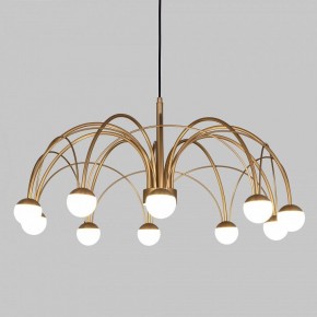 Люстра на штанге Eurosvet Ragno 90030/10 LED золото в Перми - perm.ok-mebel.com | фото 4