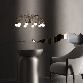 Люстра на штанге Eurosvet Ragno 90030/10 LED золото в Перми - perm.ok-mebel.com | фото 6
