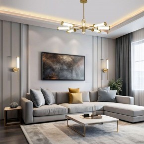 Люстра на штанге Eurosvet Stark 50386 LED латунь в Перми - perm.ok-mebel.com | фото 3