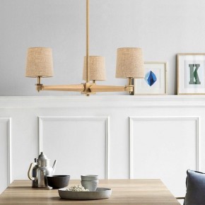 Люстра на штанге Imperiumloft Jorgenson White/Light wood STAVRA01 в Перми - perm.ok-mebel.com | фото 6