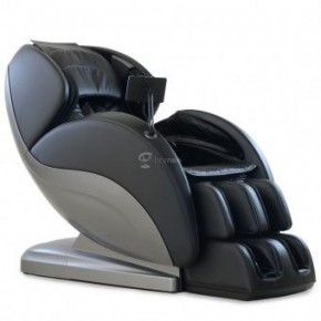 Массажное кресло PS6500 черно-серебряное в Перми - perm.ok-mebel.com | фото