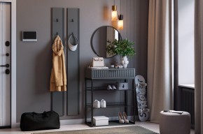 МЕБЕЛЬСОН К19 Прихожая (графит) в Перми - perm.ok-mebel.com | фото