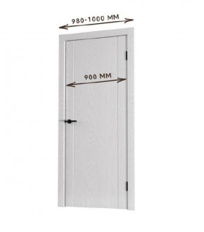 Межкомнатная дверь Bolivar Каньон браун (комплект) 900 в Перми - perm.ok-mebel.com | фото