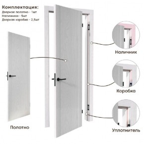 Межкомнатная дверь Bolivar Роялвуд белый (комплект) в Перми - perm.ok-mebel.com | фото 4