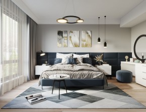 Мягкие панели ПРЯМОУГОЛЬНИКИ 30*60 (4 шт.) для спальни в Перми - perm.ok-mebel.com | фото 24