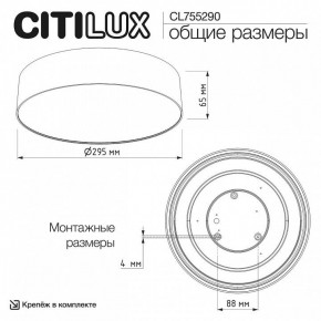 Накладной светильник Citilux BART CL755290 в Перми - perm.ok-mebel.com | фото 7